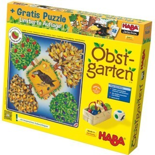 Haba Spiel Obstgarten limitierte Auflage mit Puzzle 300827