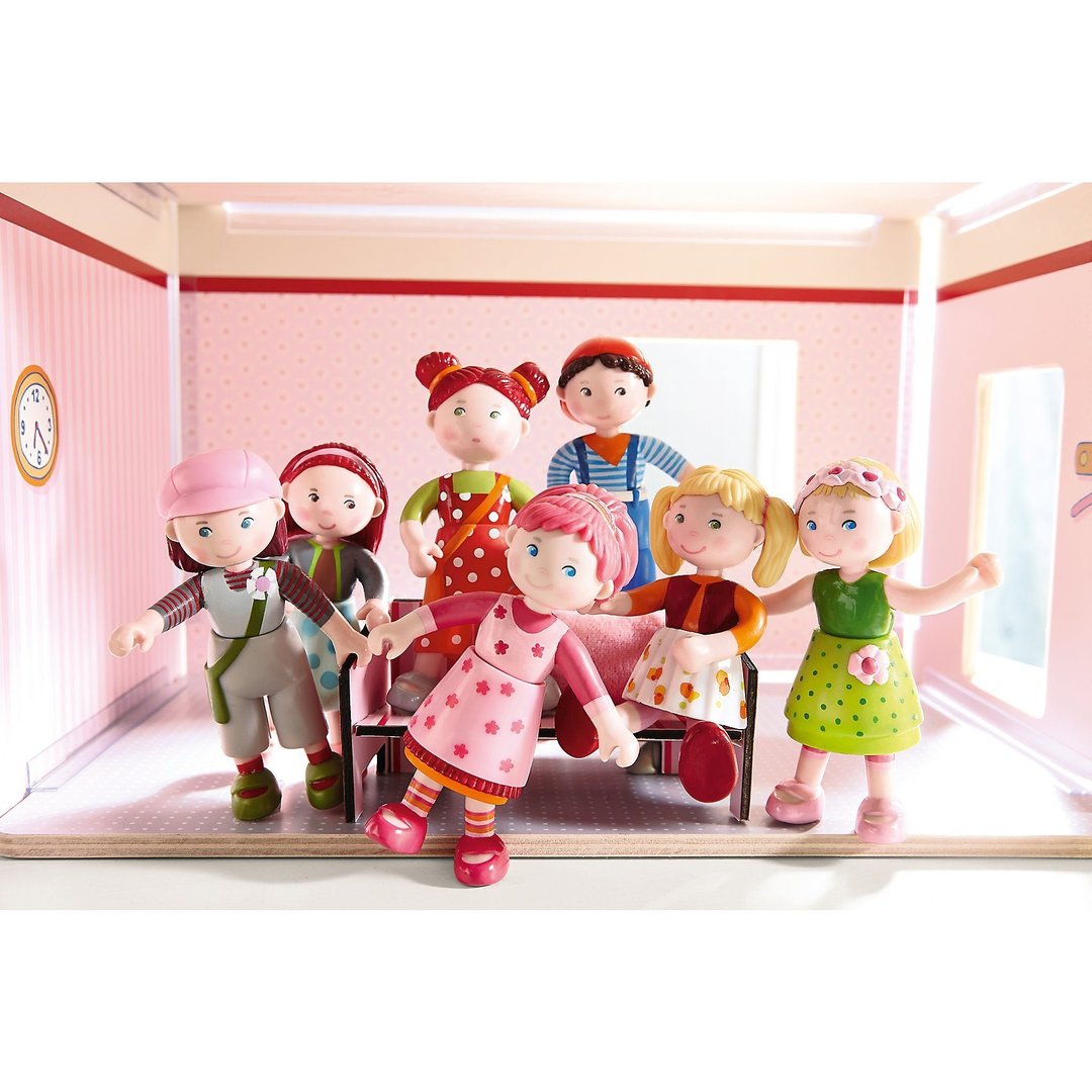 HABA 300515 Little Friends Imke Puppe für Puppenhaus Biegepuppe BONUS 