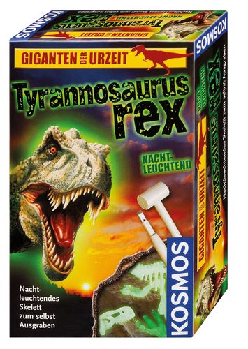 Kosmos Experimentierkasten Tyrannosaurus Rex nachtleuchtend - Ausgrabung 630409